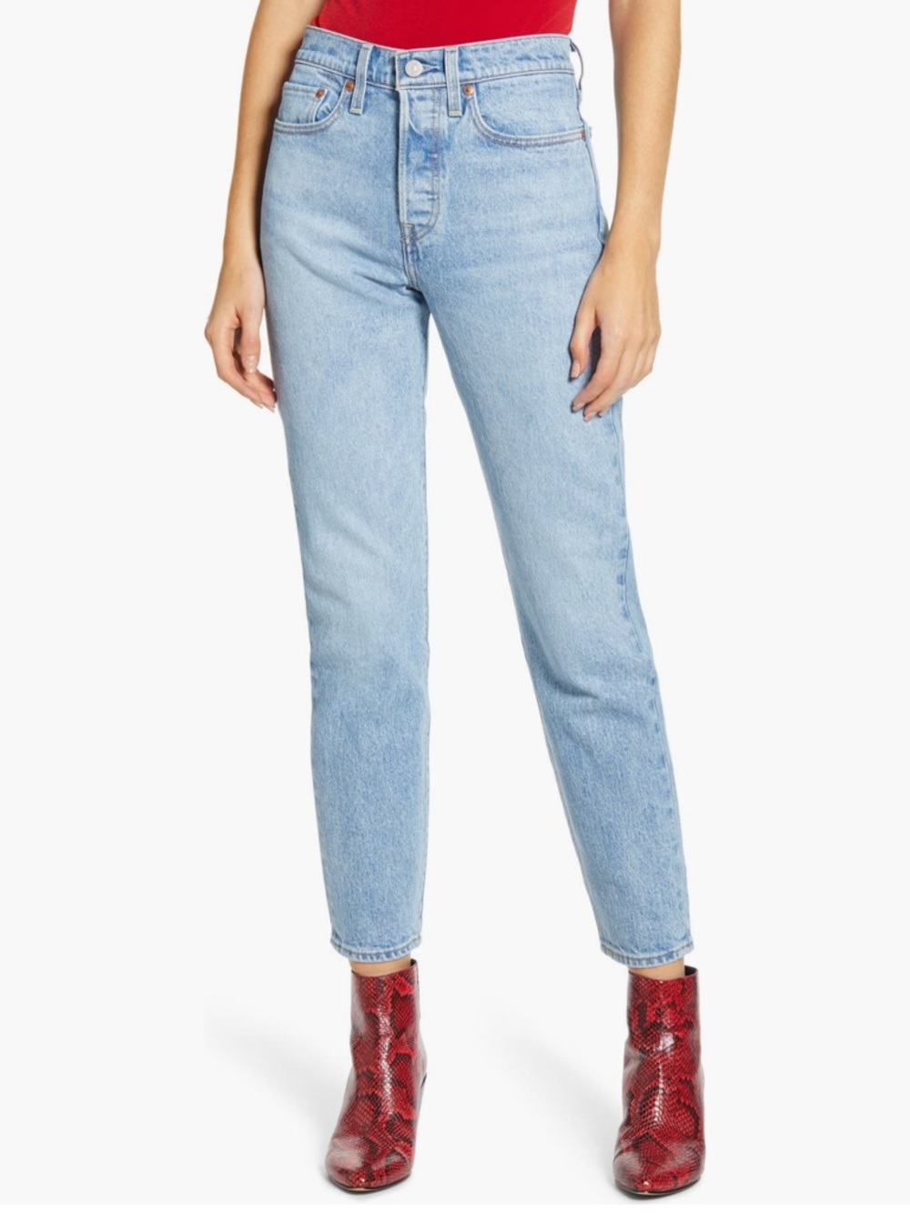 Levi’s Wedgie Icon Fit High Waisted Jeans